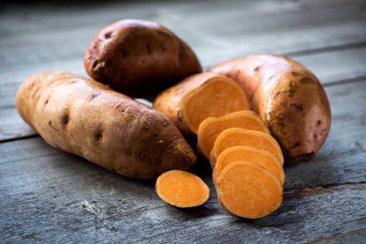foods rich in potassium sweet potatoes