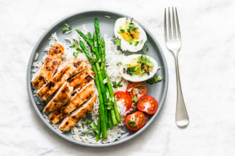 asparagus and chicken breast