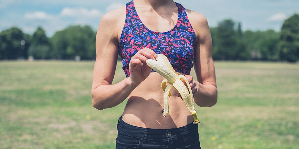 Eat a banana before a workout 