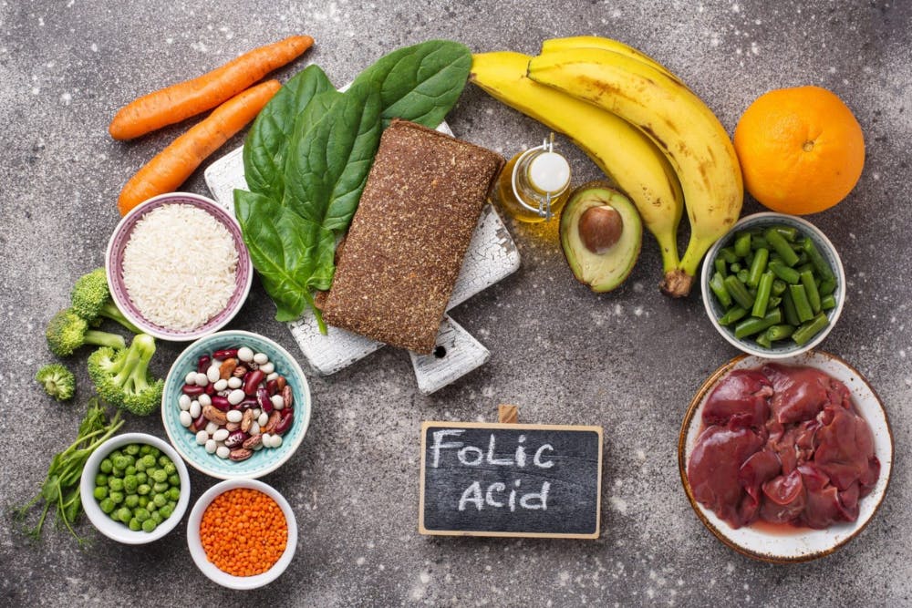 foods rich in folic acid