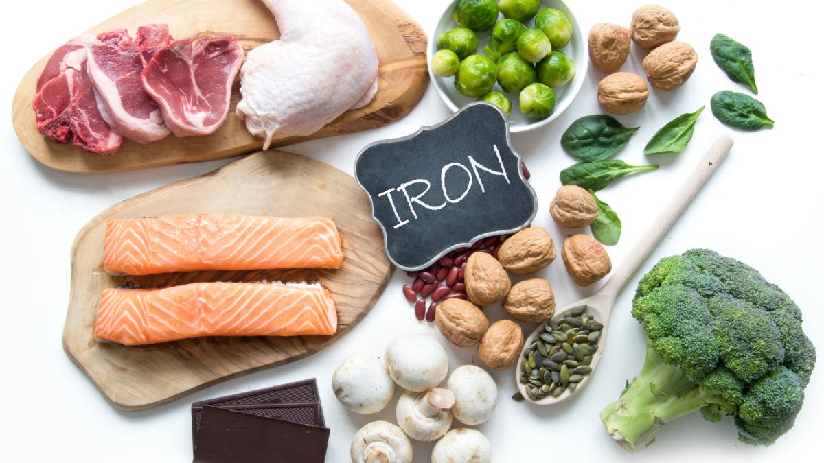 Nutrients needed for women: Iron provides energy