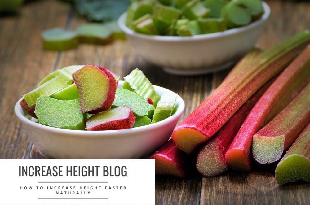 Rhubarb is a good food for bones and joints