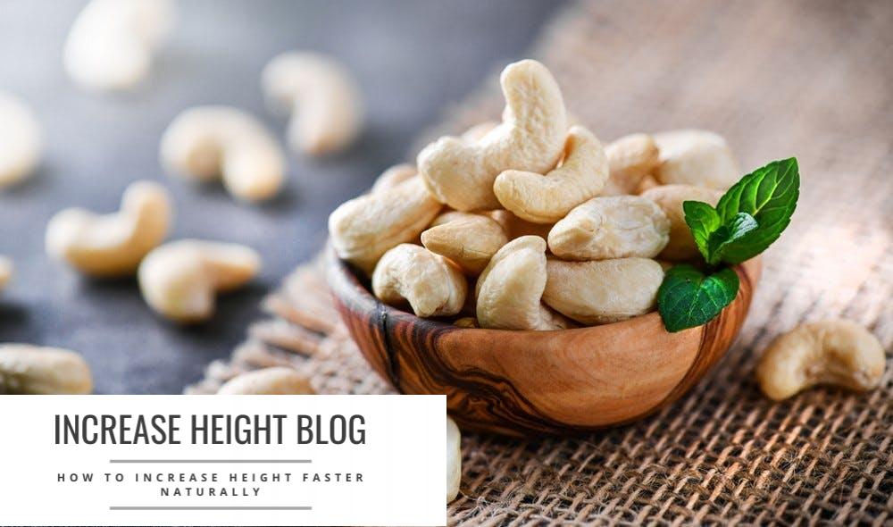 Cashews are foods rich in calcium