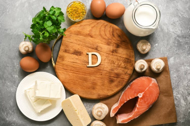 Vitamin D found in foods