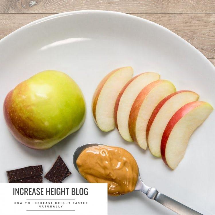 Peanut butter and apple weight loss snacks