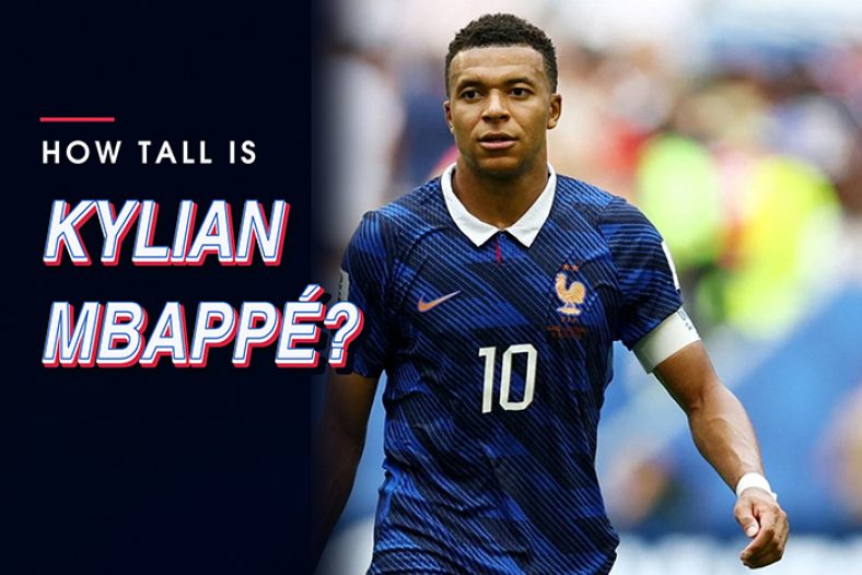 How tall is Kylian Mbappé?