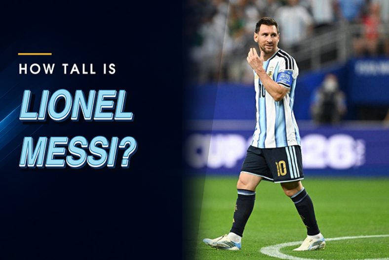 How tall is Lionel Messi?