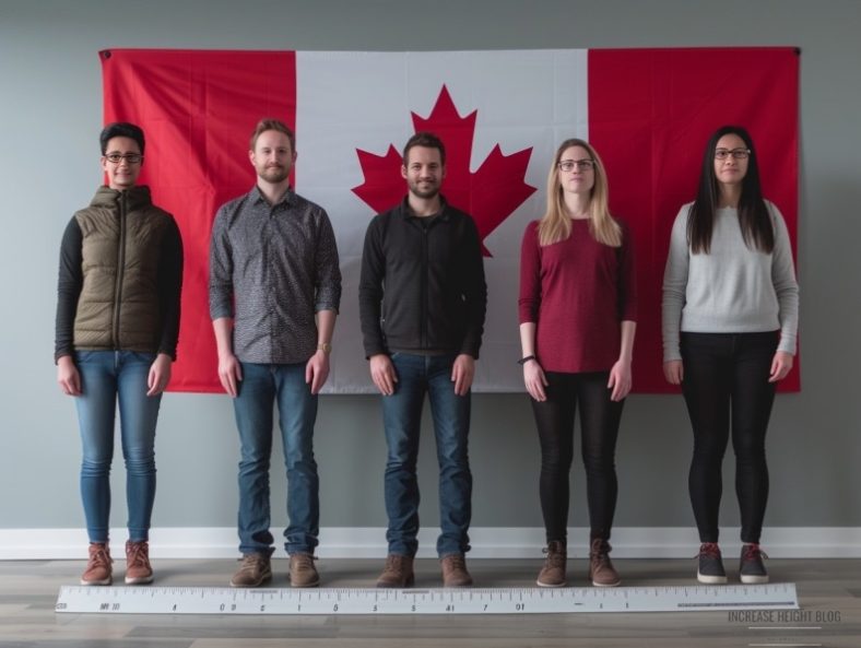 The Average Height of Canadians