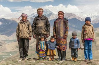 The average height of Kyrgyz people