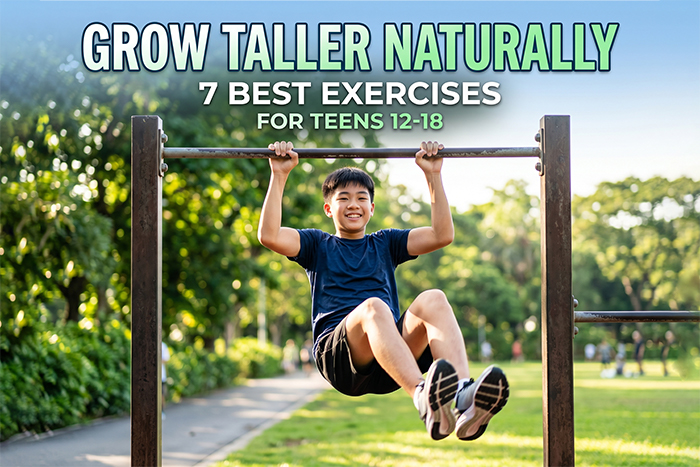 7 Best Exercises to Grow Taller for Teens