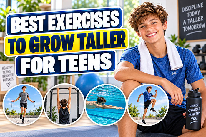 Best Exercises to Grow Taller for Teens