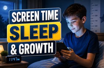 How Screen Time Affects Sleep and Height Growth in Kids