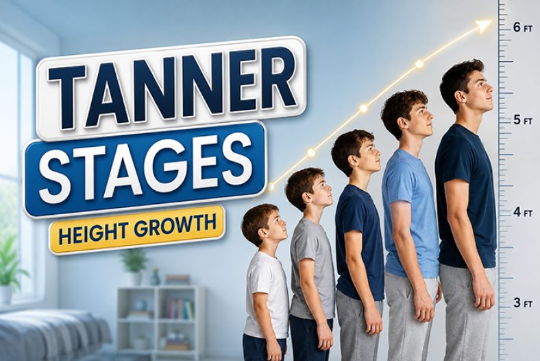tanner stages height growth