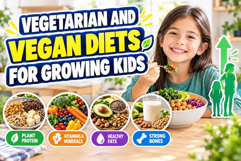 Vegetarian and Vegan Diets for Growing Kids