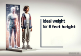 Ideal Weight for 6 feet Height?