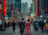 The average height of North Koreans