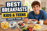 Best Breakfasts for Kids and Teens During Growth Years