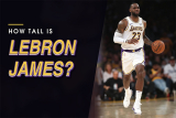How tall is LeBron James?
