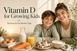 Vitamin D for Growing Kids: Doses, Sources, and the Winter Gap